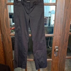 White House Black Market Black Straight Leg Pants
